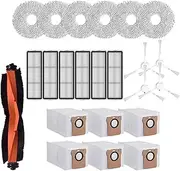 Compatible for X20+/X20Plus Robot Vacuum Cleaner Accessories Roller Side Brush Filter Mop Pads Dust Bags Replacements Parts