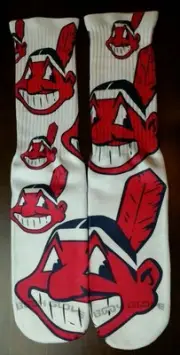 Custom Cleveland Indians Dry Fit socks MLB lebron gamma laney oreo III IV V