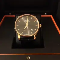 在飛比找蝦皮購物優惠-MIDO 美鍍 Baroncelli 自動機械腕錶 玫瑰金色