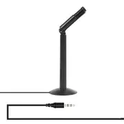 Desktop Mini Microphone Laptop Computer PC Game Recorder 3.5mm Plug