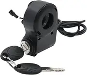 KTKBXUDMUL E-Bike Lgnition Lock Key Thumb Throttle Switch Power for KUGOO M4 M5/X-iao Mi M365 Universal Electric Scooter Accessories
