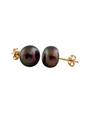 Splendid Pearls 14K 8-8.5mm Pearl Studs