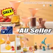 Multifunctional Funnel with Strainer Filter Practical Reusable 6 in 1 Filter VZ