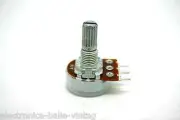 MINI POTENTIOMETER ALPHA A1K 1K 16mm LOGARITHMIC AUDIO PC MOUNT