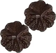 Abaodam 2pcs Walnut Massaging Balls for Seniors Fitness Hand Exercise Balls Hand Strengthening Devices for Muscle Relaxation and Grip Training Portable Handballs
