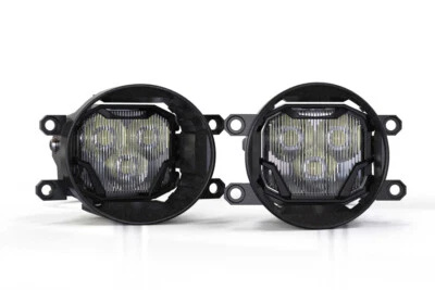 Morimoto 4Banger NCS Yellow Wide Beam 5700K LED Light Pod Kit For 13-15 Lexus ES