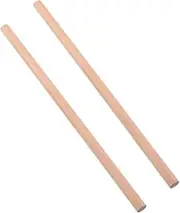 Beavorty 2pcs Eyebrow Pencil Nail Tweezers Manicure Tweezers Blush Eye Shadow False Eyelash Eye Shadow Long-lasting Eyebrow Pen Color Pencil Portable Eye Shadow Jewelry Brown Wooden