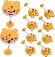 Unique Tiger Design Helmet Decor 10pcs Animal Bobbleheads for Desk Motorcycle Electric Scooter