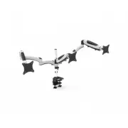 Amer HYDRA3XL TRIPLE ARM ARTICULATING MOUNT CLAMP/GROMMET MAX 28 LED MONITORS