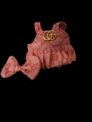 Labubu Outfit Gucci Dress Shoes And Backpack