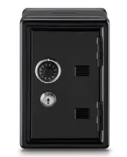 Money Safe and Cash Lock Box, Mini Size Safe Box for Money Jewelry and valuab...