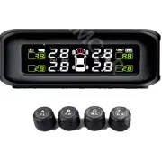 Solar TPMS Car Wireless Tire Pressure Monitoring System With 4 External Sensors (for: Honda Civic)