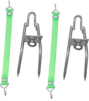 [SUPVOX] 1 Pair of Climbing Tools Set Black Carbon Steel Spikes Shoes for Fruits Fruit Picker Pole Tool