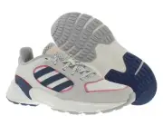 Adidas 90S Valasion Womens Shoes Size 9.5, Color: Cloud White/Tech Ink/Real Pink