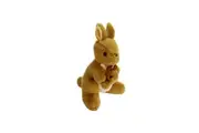 Korimco 25cm Kangaroo Kids Children Animal Soft Plush Stuffed Toy Brown 3y+