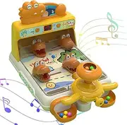 Fellflying Kids Pinball Machine | Funny Kid Arcade Games Arcade Tabletop Pinball Games | Versatile Classic Tabletop Games Electronic Tabletop Pinball Game for Boys Girls