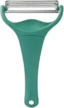 Multi-Purpose Vegetable Peeler, Stainless Steel Cabbage Ideal Julienne Peeler, Green Kitchen Tools ﻿