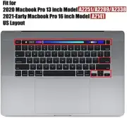 with Mac Book Pro 13 2020/2021/2022 Keyboard Cover A2289/M Se7enline Compatible