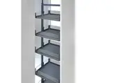 Elite Galley Pull Out Pantry - 300mm Cupboard - 1400mm-1700mm Adjustable Height