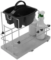 Rev-A-Shelf 5CC-915S-1 Sink Classics 9-1/4"W Under Sink Base - Black