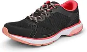 [Vionic] Women's Drift Tokyo Leisure Sneakers - Supportive Walking Shoes with Concealed Orthotic Arch Support