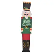 Gibson Gifts Xmas Wooden Nutcracker Stand LED Home Display Decor 125x26cm