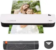 SL399 A3 Laminator Machine, Hot & Cold 2-Roller System with 25 Pouches, AU Plug