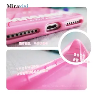 BARBAPAPA泡泡先生iPhone 8/7(4.7吋)粉色空壓保護套