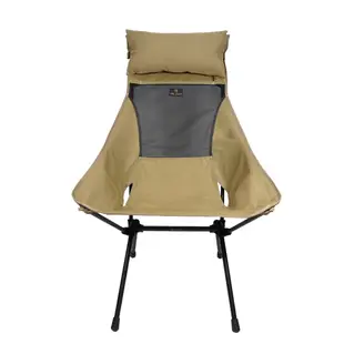 【OWL CAMP】高背椅/低腳高背椅 頭枕加大版 - 素色『ABC Camping』露營椅 折疊椅 摺疊椅 戶外椅