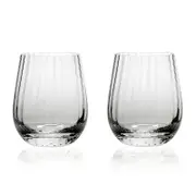 William Yeoward Crystal American Bar Corinne Barrel Tumbler, Set of 2