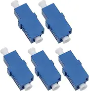 LT Easiyl 5Pcs LC-LC Single-Mode Fiber Coupler Adapter for Fiber Optic Network, APC Single Mode Extender Series