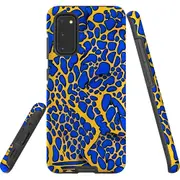 For Samsung Galaxy S20 Tough Protective Cover, Blue Frog