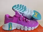 WMNS NIKE FREE METCON 5 HYPER VIOLET-LASER ORANGE SZ 7 [DV3950-501]