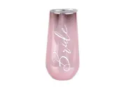 PERSONALISED Stainless Steel Double Wall Insulated Champagne Flute 180mL