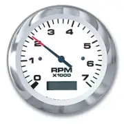 Sierra 65129P Marine Boat Lido 3" Tachometer/Hourmeter Gauge 7000 RPM Teleflex