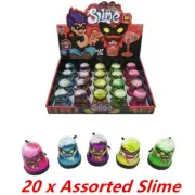 20 x Soft Stretchy Play Slime Toys Kids Doh Craft Stress Relief Kit Magic Fun
