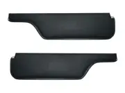 Ford Fairlane sedan hardtop Sun Visors black genuine leather pair 1968-69
