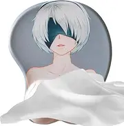 Pretty 3D Mouse Pad - Cute Office and Gaming Mousepad With Wrist Support - Sexy Anime Kawaii Design