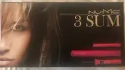 New Nume 3 Sum Curling Iron And Flat Iron/straightener Set