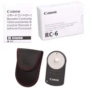 Canon RC 6 Remote Controller Wireless Shutter Release for 5D Mark IV, EOS M, T7i