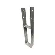 Tuff Range 140mm x 600mm Galvanised Heavy Duty Post Anchor