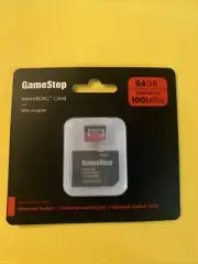 GameStop microSDXC Card with adapter 64 GB SPEED UP TO 100MB/s