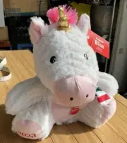 2023 Petsmart Bliss The Unicorn Plush Pet Toy With Squeaks
