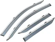 Window Visor Fit for Toyota C-HR CHR XA10 2018-2022 Tinted Car Side Window Visor Guard Vent Awnings SheltersRain Guard Door Visor