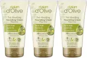 Dalan d'Olive Hand and Body Cream 60 ml Set of 3 , Free Shipping World Wide