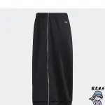 ADIDAS ORIGINALS 女裝 裙子 半身裙 休閒 全開襟拉鍊 黑FU3837