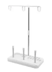 3 Spools Thread Holder Stand for Domestic (Home-Based) Embroidery Sewing Machine