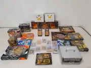 Pokemon Colección cajas Selladas ,y 12 Cartas Calificadas Exclusivas