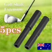 5Pcs Golf Club Shaft Extension Extender Rods for Graphite Wood Iron Driver Steel