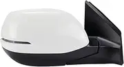 Compatible For HONDA CRV CR V 2012 2013 2014 2015 2016 RM1 RM2 RM4 Car 5PINS 7PINS 9PINS Left Right Outer Side Rearview Mirror Assembly(Black)